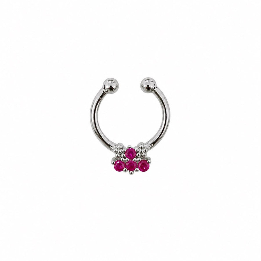 Berry Bloom Septum Ring