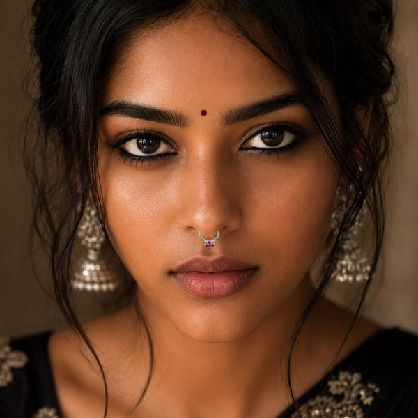 Berry Bloom Septum Ring