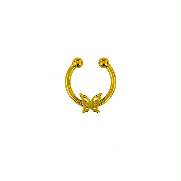 Butterfly Bloom Septum Ring