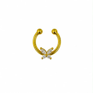 Butterfly Bloom Septum Ring