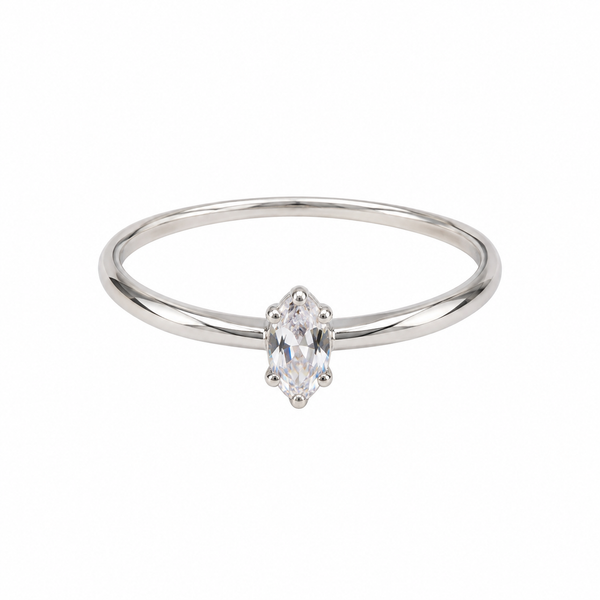 Marquise Solitaire Ring