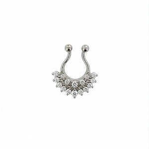 Coral Bloom Septum Ring