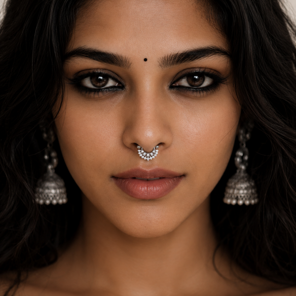 Coral Bloom Septum Ring