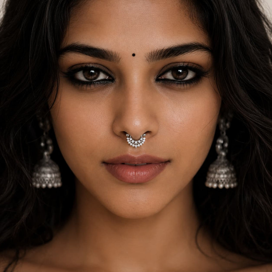 Coral Bloom Septum Ring