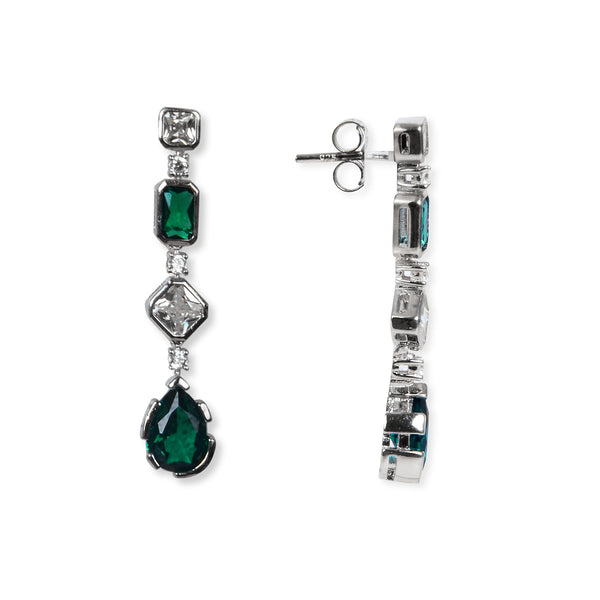 Emerald Echo Necklace Set