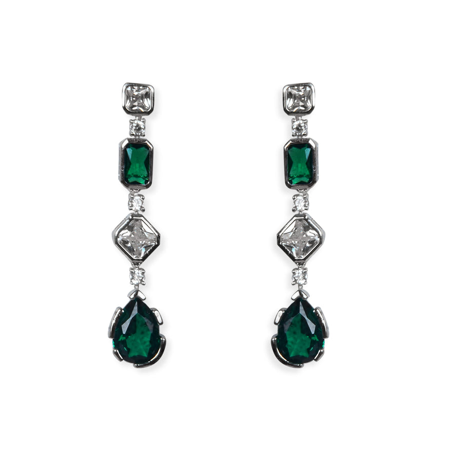Emerald Echo Necklace Set