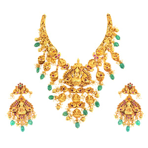 DivyaVamsa Heritage Necklace Set
