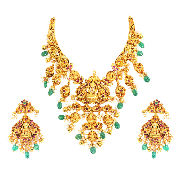 DivyaVamsa Heritage Necklace Set
