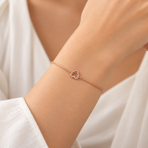 Elowen Heart Bracelet