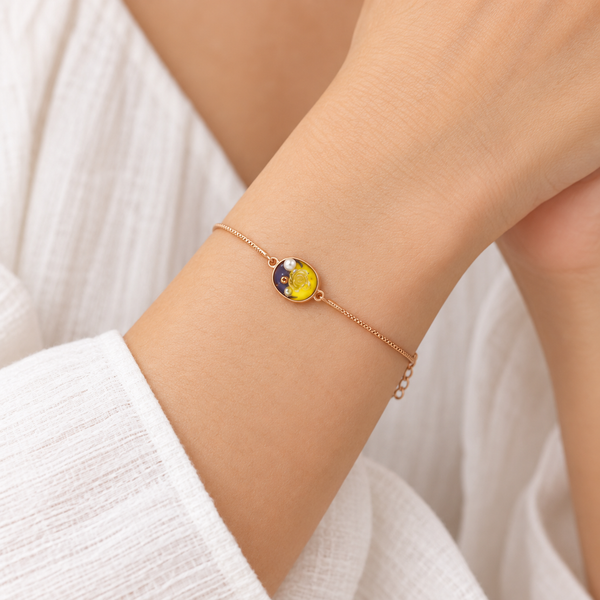 Citrine Petal Bracelet