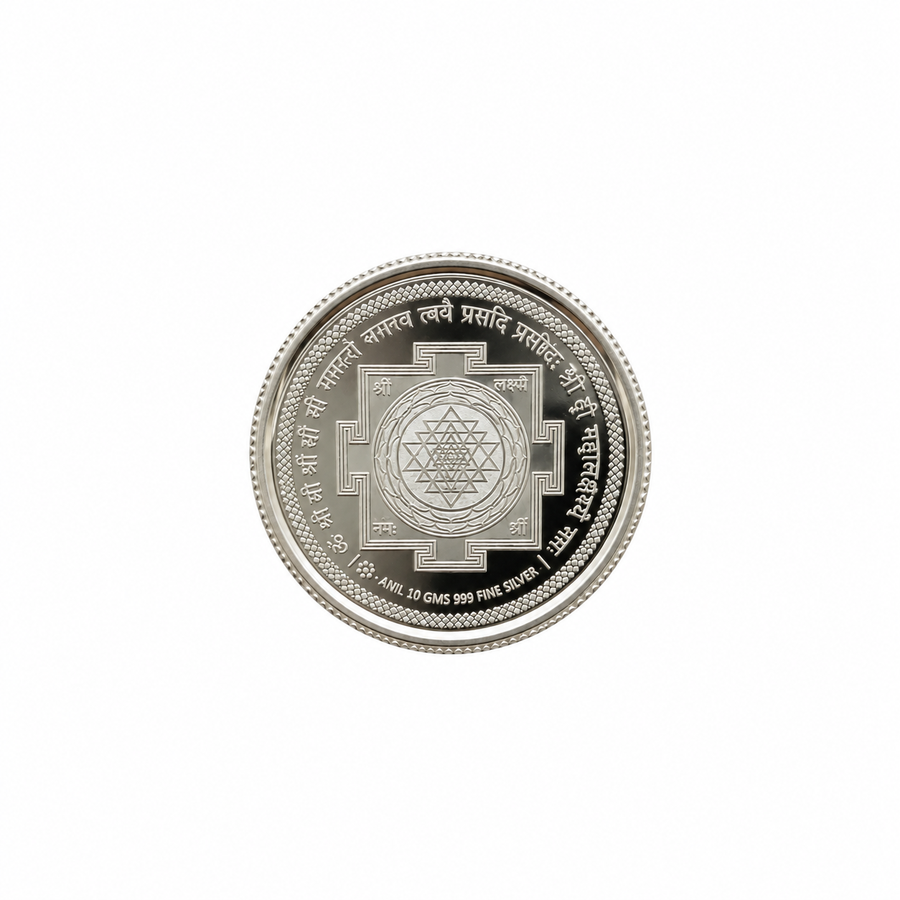 Ashtalakshmi Pure 999 Silver Coin