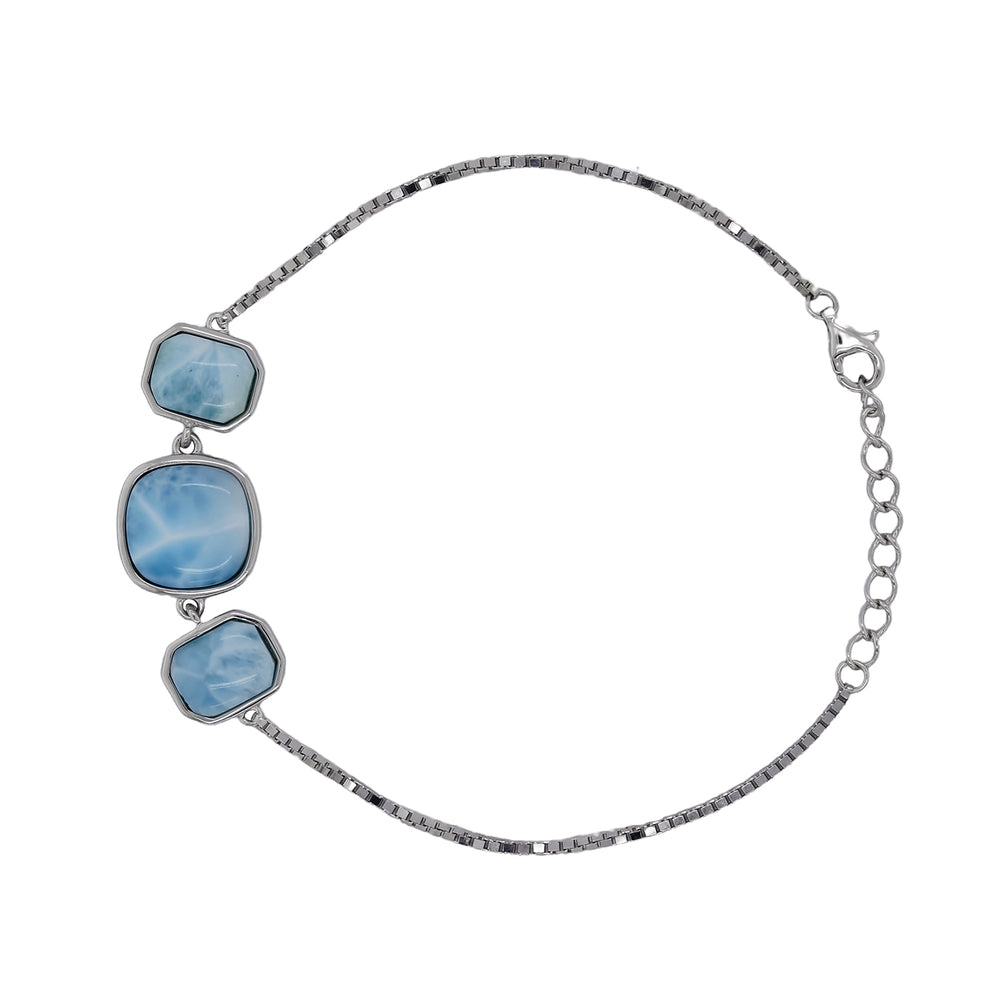 Azure Edge 92.5 Silver Bracelet