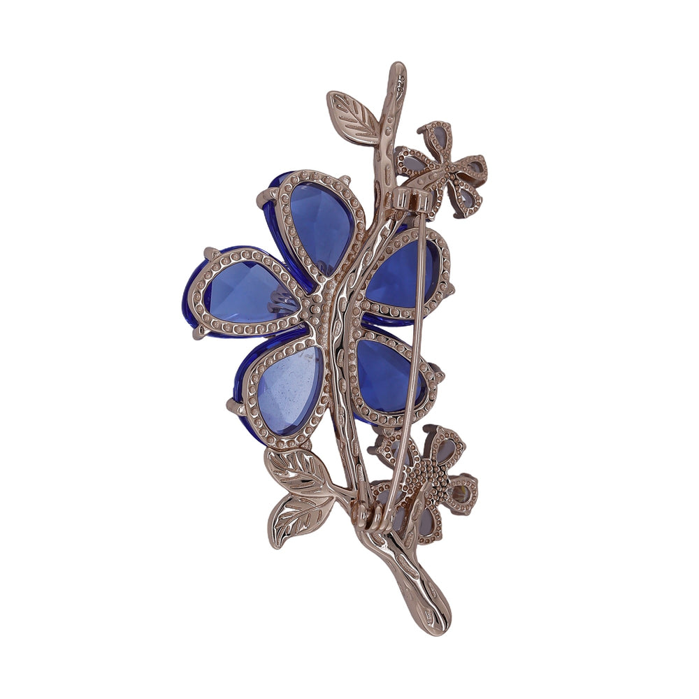 Mystic Bloom Crystal Brooch