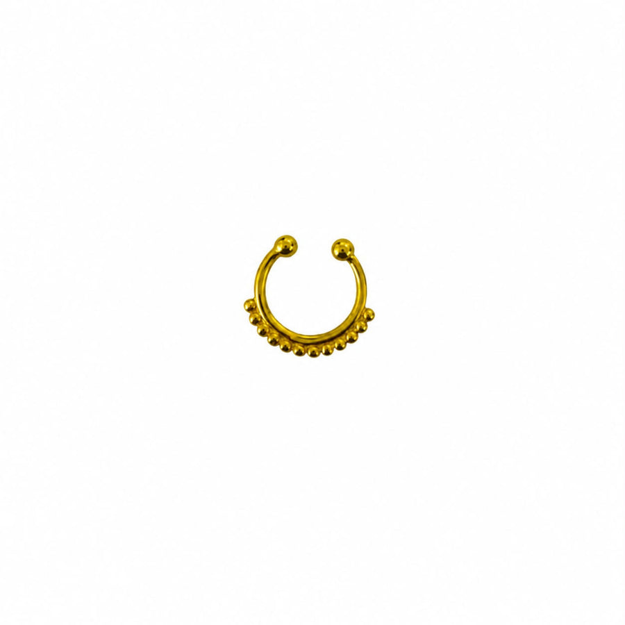 Gold Gleam Septum Ring