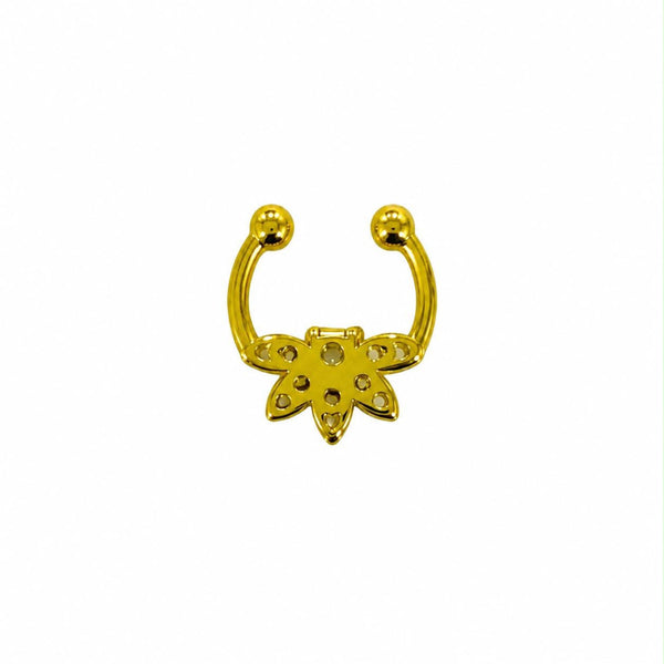Golden Whisper Septum Ring