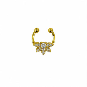 Golden Whisper Septum Ring