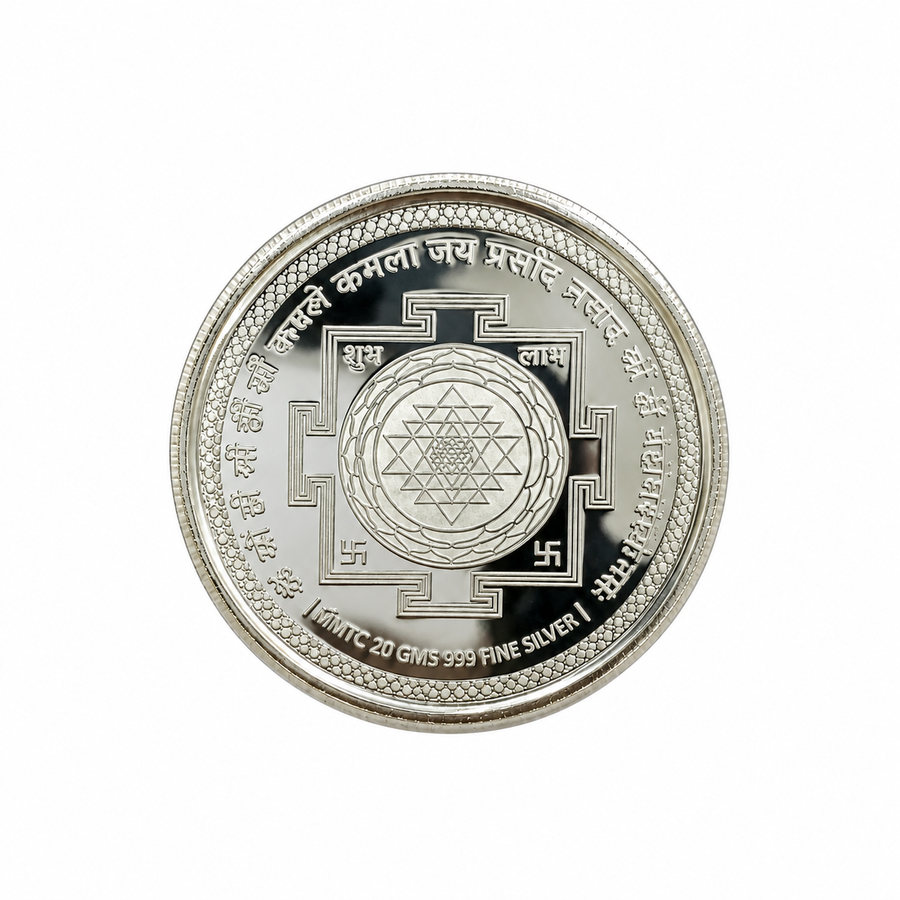 Lakshmi Pure 999 Silver Coin