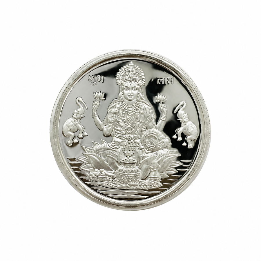 Lakshmi Pure 999 Silver Coin