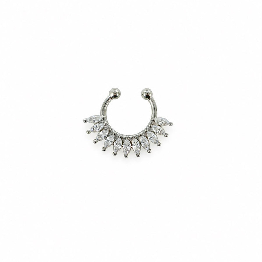 Lotus Veil Septum Ring