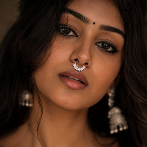 Lotus Veil Septum Ring