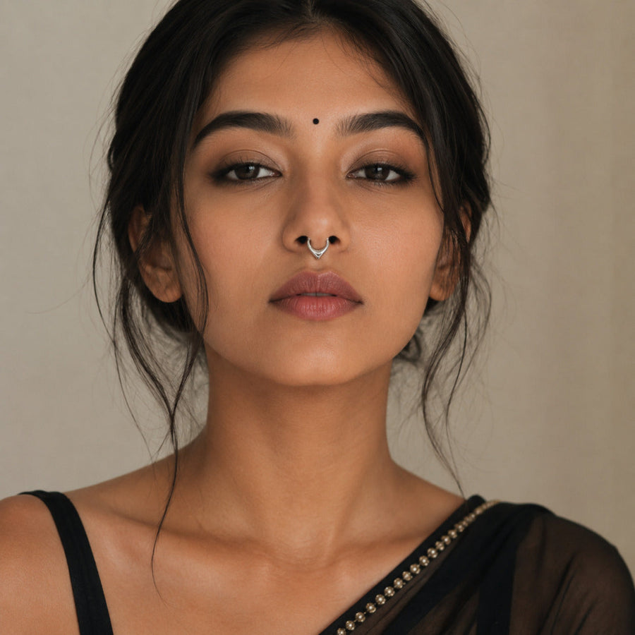 Moon Fold Septum Ring