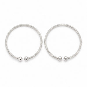 Moonlit Weave Silver Kada