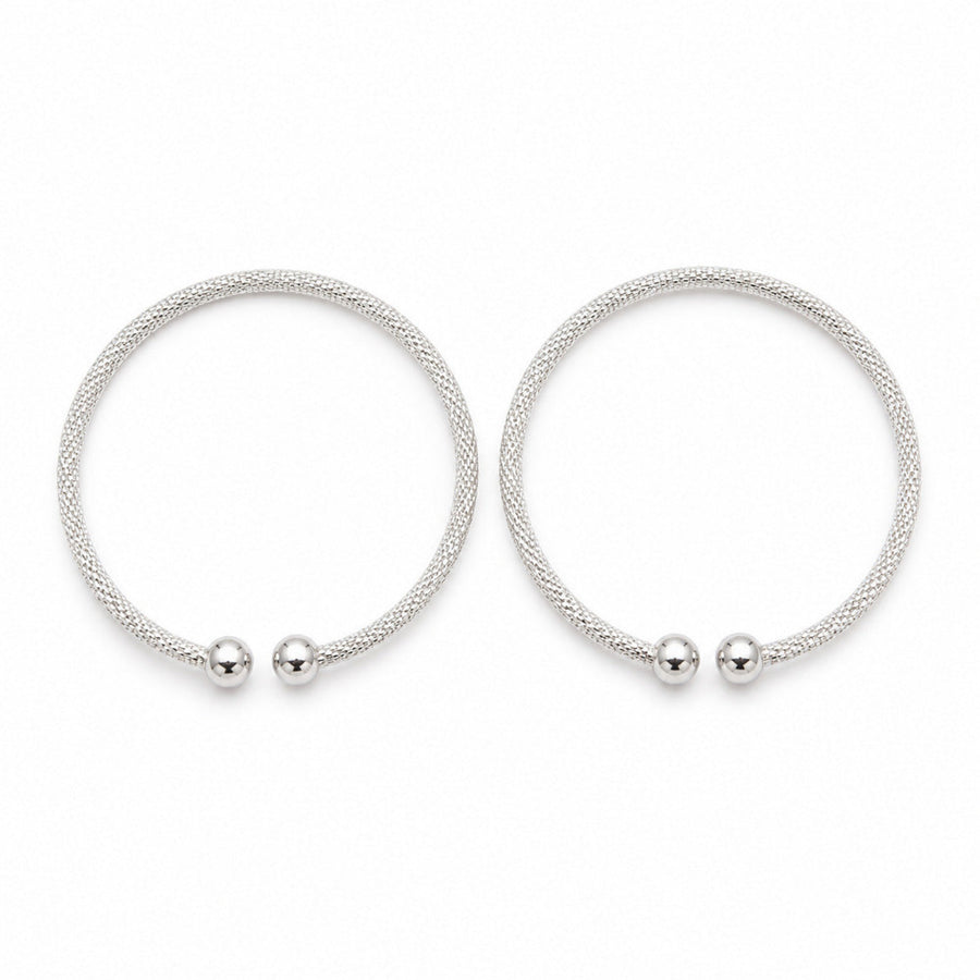 Moonlit Weave Silver Kada
