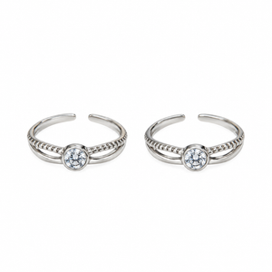 Lunara Crest Toe Ring