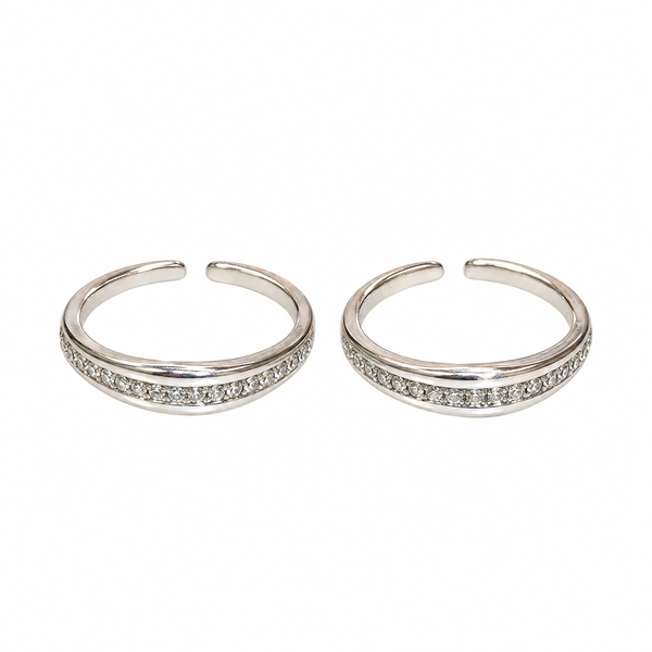 Aurelia Curve Toe Ring