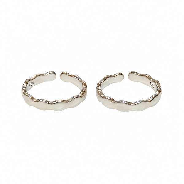 Riva Ripple Toe Ring