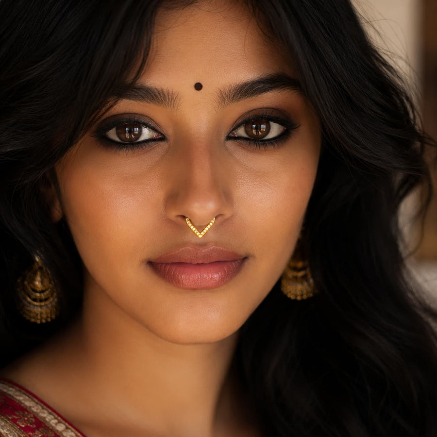 Quiet Angle Septum Ring
