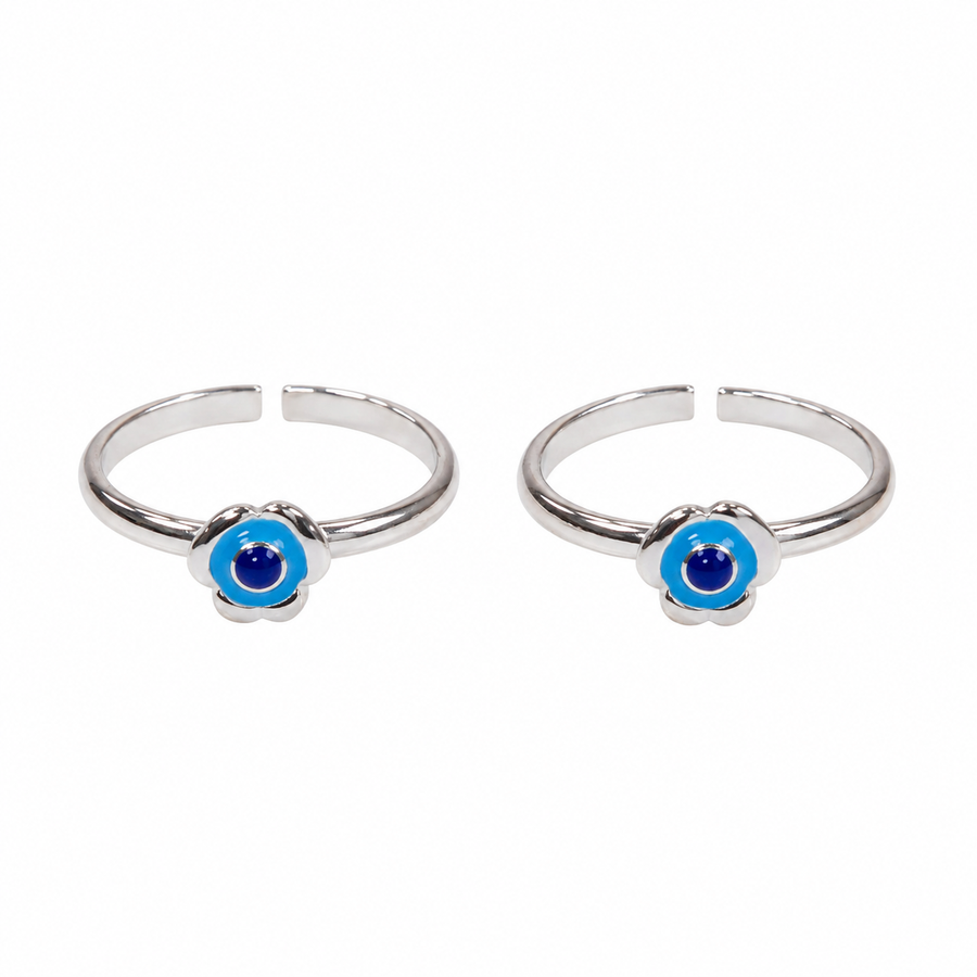 Evil Eye Muse Toe Ring