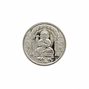 Ganesha Pure 999 Silver Coin