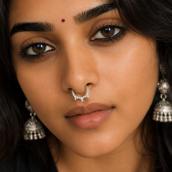 Silver Tide Septum Ring