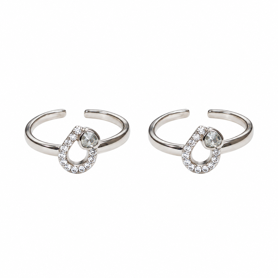 Elara Drift Toe Ring