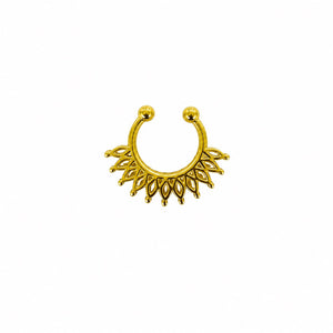 Sunlit Arc Septum Ring