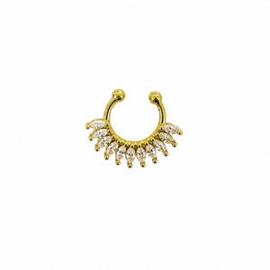 Sunlit Arc Septum Ring