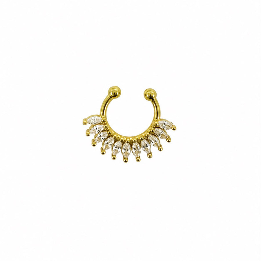 Sunlit Arc Septum Ring
