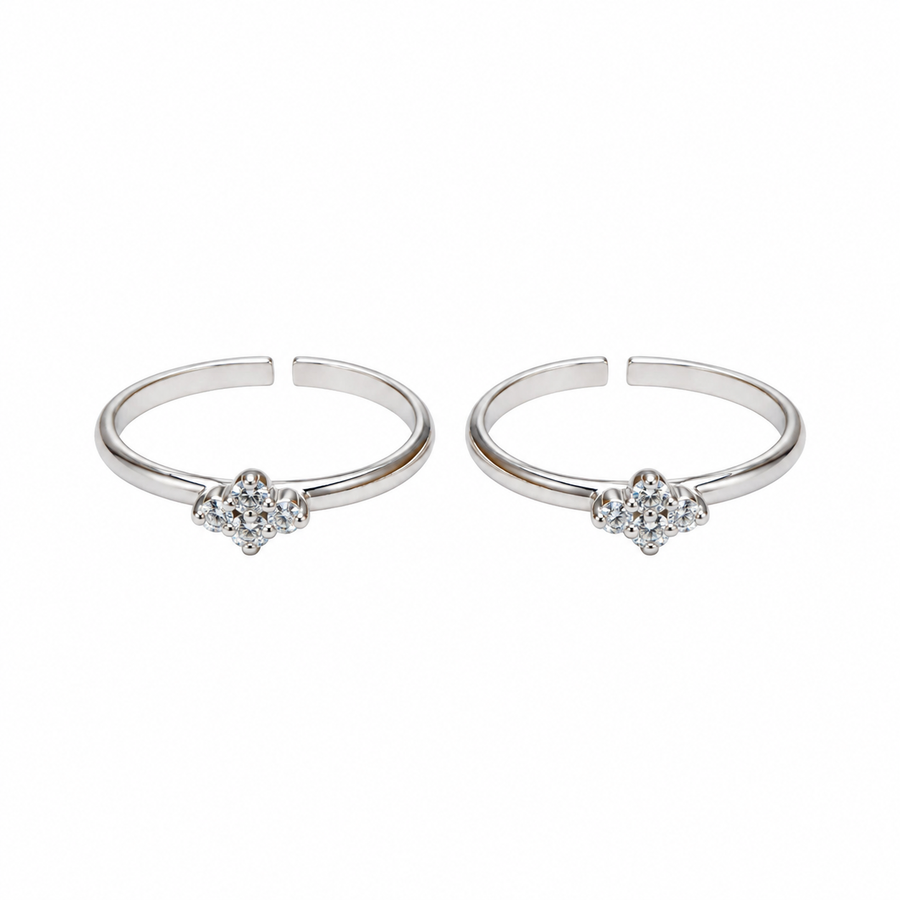 Elara Bloom Toe Ring