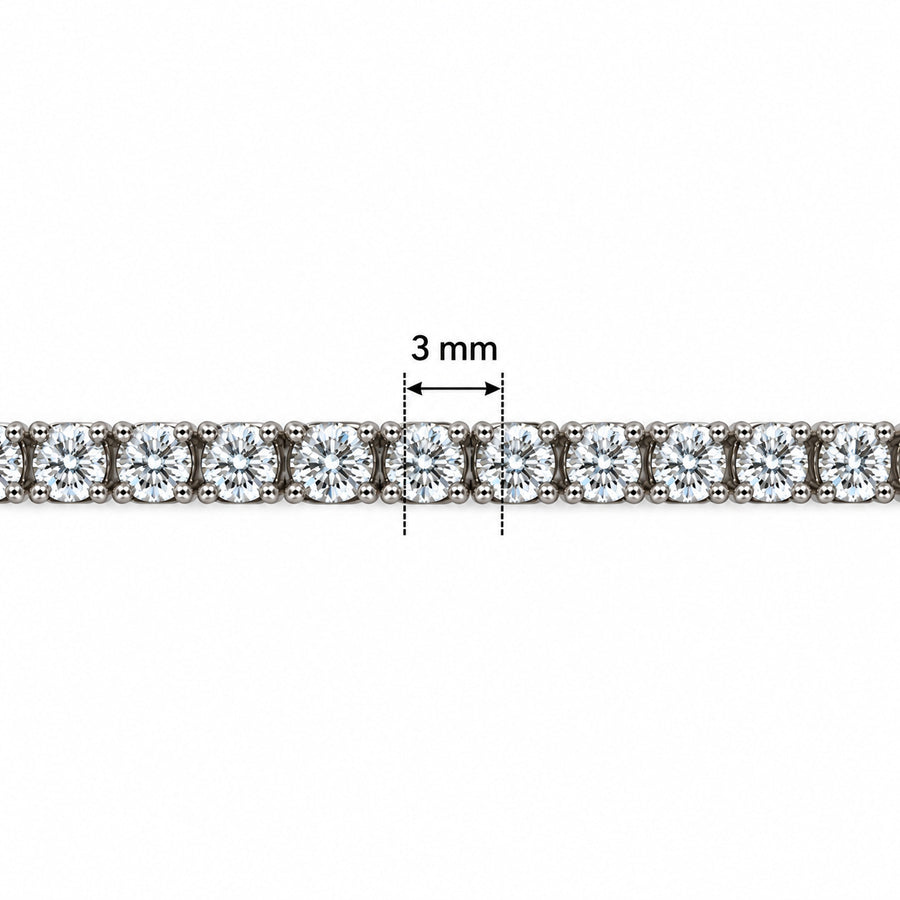 3 mm- Tennis Bracelet