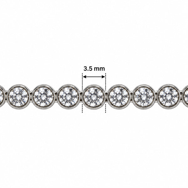 3.5 mm Tennis Bracelet