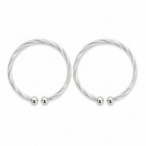 Whisper Weave Silver Kada