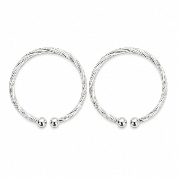 Whisper Weave Silver Kada