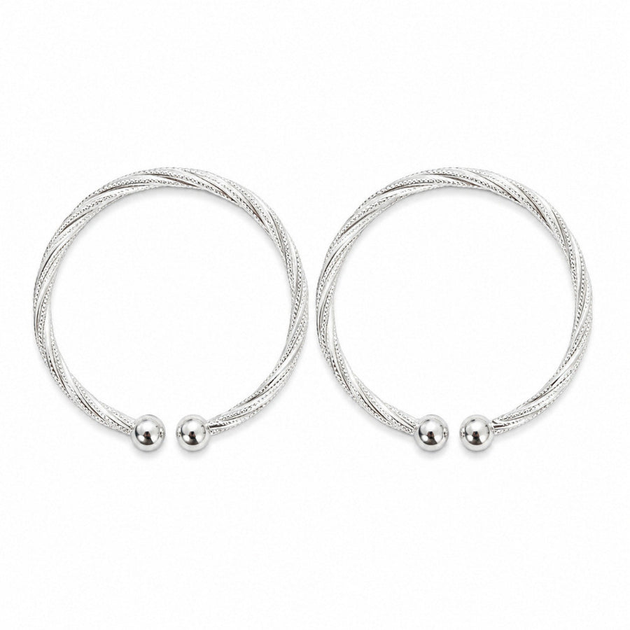 Whisper Weave Silver Kada