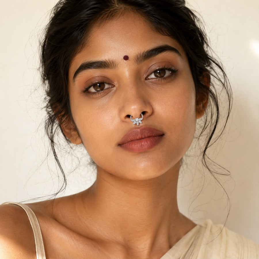 Aster Bloom Septum Ring