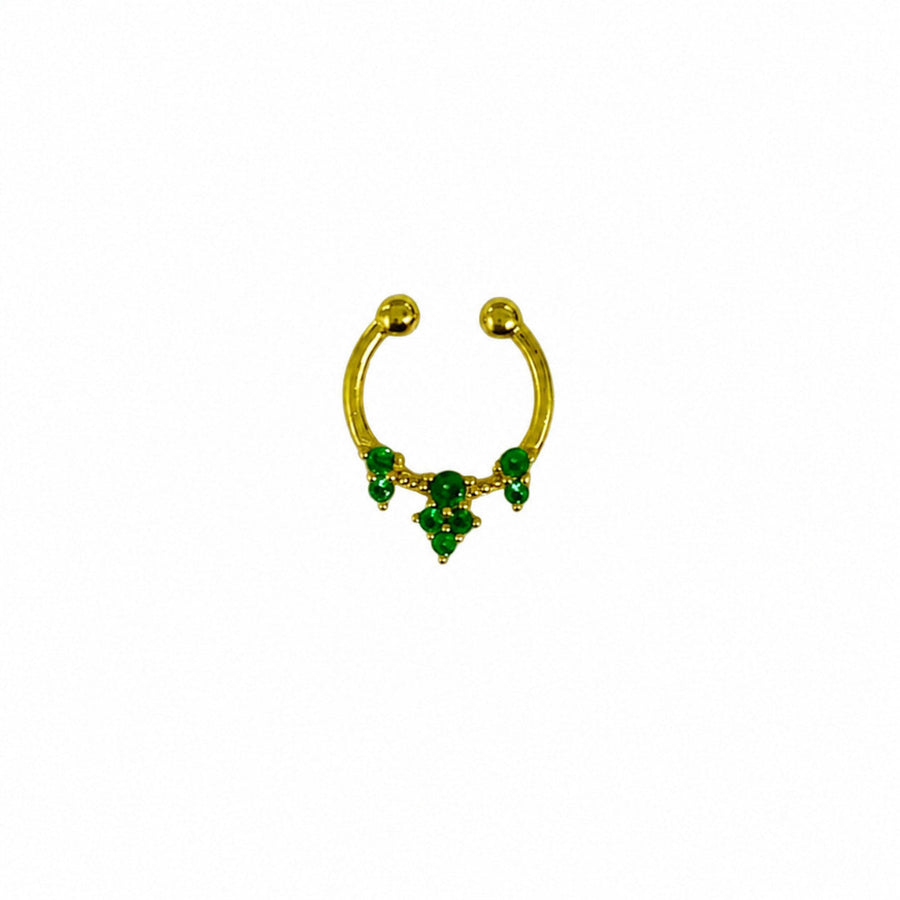 Emerald Meadow Septum Ring