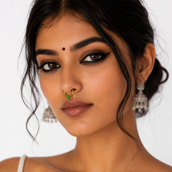Emerald Meadow Septum Ring