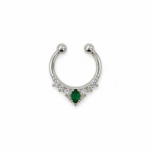 Moss and Moon Septum Ring