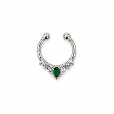 Moss and Moon Septum Ring