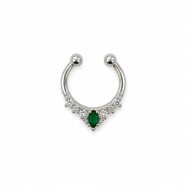 Moss and Moon Septum Ring